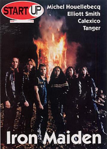 Iron Maiden Start Up magazine French IROMAST216555