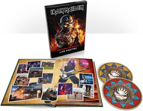 Iron Maiden The Book Of Souls: Live Chapter - Deluxe Edition - Sealed 2 CD album set (Double CD) UK IRO2CTH814148