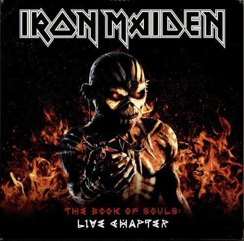 Iron Maiden The Book Of Souls: Live Chapter 3-LP vinyl record set (Triple LP Album) UK IRO3LTH695554