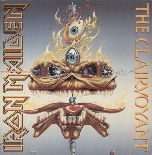 Iron Maiden The Clairvoyant - Card p/s 7" vinyl single (7 inch record / 45) UK IRO07TH150585