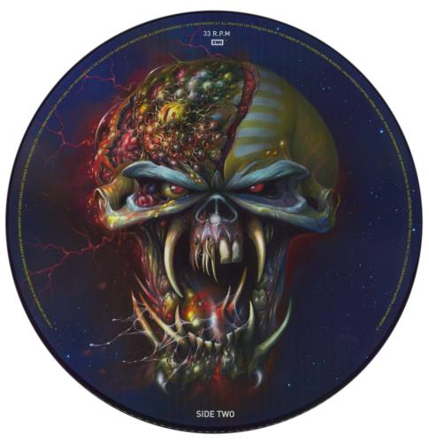 Iron Maiden The Final Frontier + Hype Sticker picture disc LP (vinyl picture disc album) UK IROPDTH713727