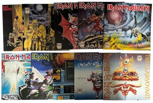 Iron Maiden The First Ten Years Box 1980-1990 - VG Box Vinyl Box Set UK IROVXTH880564