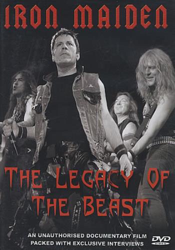 Iron Maiden The Legacy Of The Beast DVD Australian IRODDTH396716