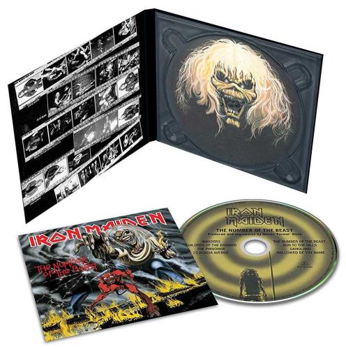 Iron Maiden The Number Of The Beast - Remastered CD album (CDLP) UK IROCDTH708385