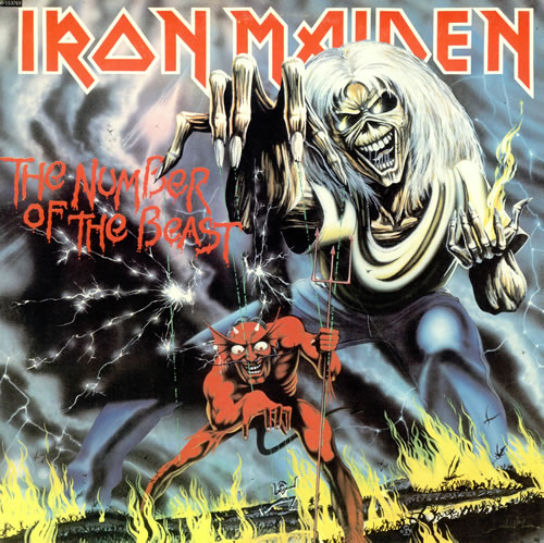 Iron Maiden The Number Of The Beast vinyl LP album (LP record) US IROLPTH488493