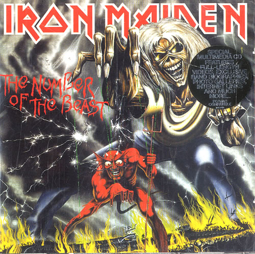 Iron Maiden The Number Of The Beast CD album (CDLP) UK IROCDTH506744