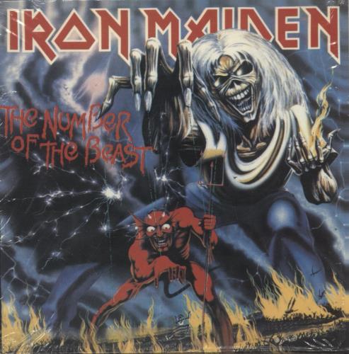 Iron Maiden The Number Of The Beast CD album (CDLP) US IROCDTH886583