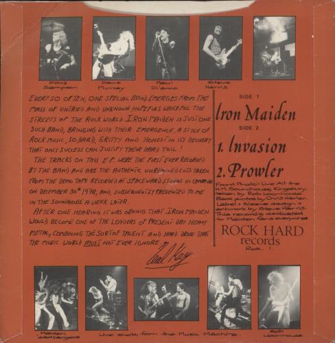 Iron Maiden The Soundhouse Tapes - P/S - VG 7" vinyl single (7 inch record / 45) UK IRO07TH563740