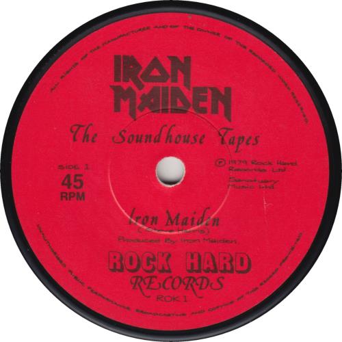 Iron Maiden The Soundhouse Tapes 7" vinyl single (7 inch record / 45) UK IRO07TH465817