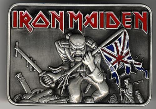 Iron Maiden The Trooper Belt Buckle memorabilia UK IROMMTH367949