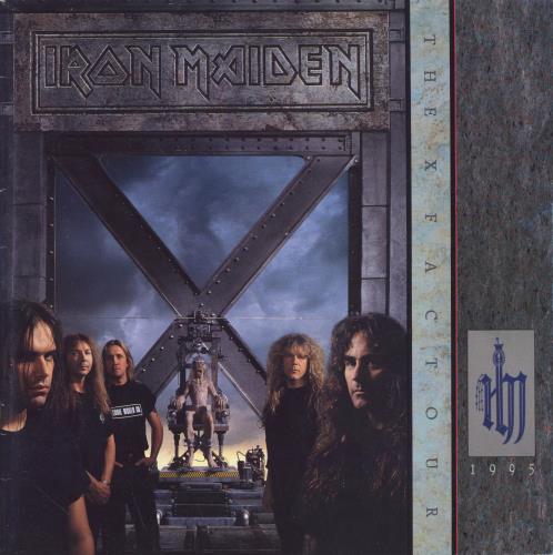 Iron Maiden The X Factour 1995 tour programme Japanese IROTRTH187433