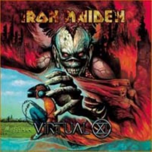 Iron Maiden Virtual XI CD album (CDLP) Brazilian IROCDVI286074