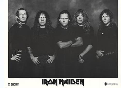 Iron Maiden Virtual XI media press pack US IROPPVI313757