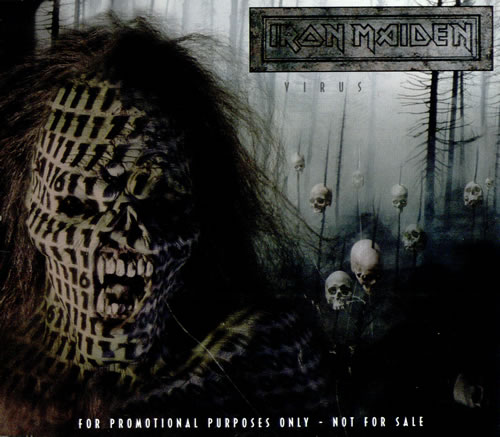 Iron Maiden Virus CD album (CDLP) US IROCDVI74349