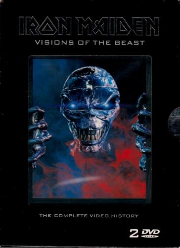 Iron Maiden Visions Of The Beast + Slipcase DVD UK IRODDVI246037
