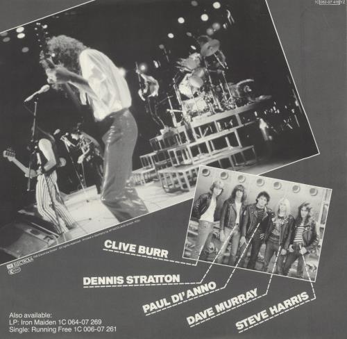 Iron Maiden Women In Uniform 12" vinyl single (12 inch record / Maxi-single) German IRO12WO404710