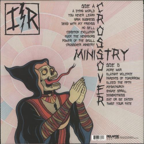 Iron Reagan Crossover Ministry vinyl LP album (LP record) US 0RYLPCR731815