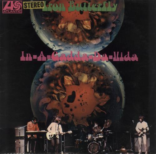 Iron Butterfly In-A-Gadda-Da-Vida - 1st - EX vinyl LP album (LP record) UK IRBLPIN585276