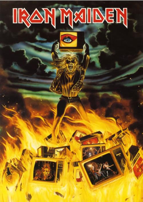 Iron Maiden Inter City Express Tour 1990 UK tour programme (8336)