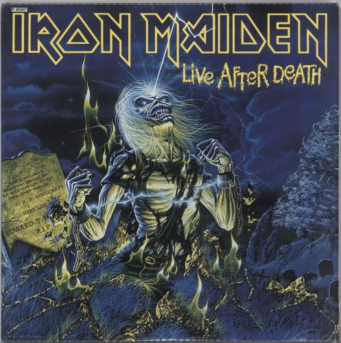 Iron Maiden Live After Death - Record Club Issue - Sealed 2-LP vinyl record set (Double Album) US IRO2LLI724471