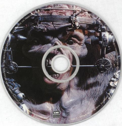 Iron Maiden Man On The Edge Digipak Uk Cd Single Cd5 5