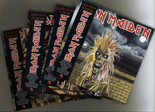 Iron Maiden Picture Disc Collection 19801988 Box set UK