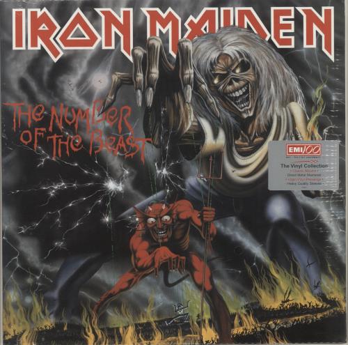 Iron Maiden The Number Of The Beast - Sealed & Hype/Promo Stickered vinyl LP album (LP record) UK IROLPTH724492