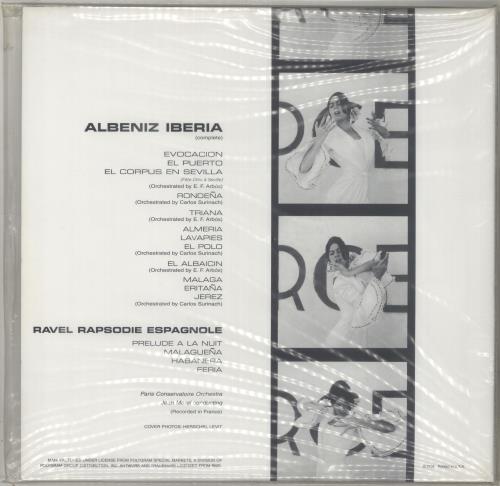 Isaac Alb�niz Iberia (Complete) / Rapsodie Espagnole - 180gm 2-LP vinyl record set (Double LP Album) US ISJ2LIB717378