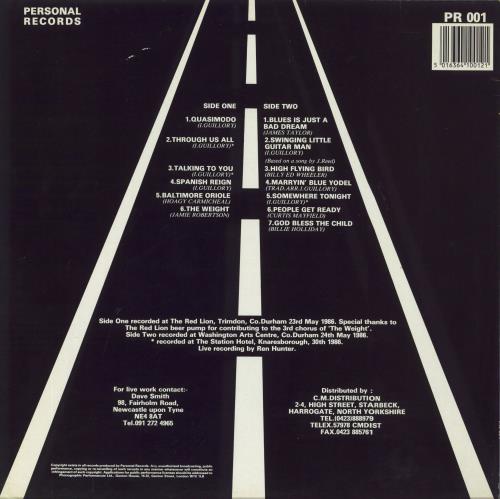 Isaac Guillory Live vinyl LP album (LP record) UK 5ZHLPLI812186