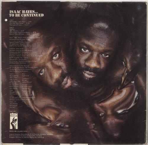 Isaac Hayes ... To Be Continued vinyl LP album (LP record) German IHYLPTO727811