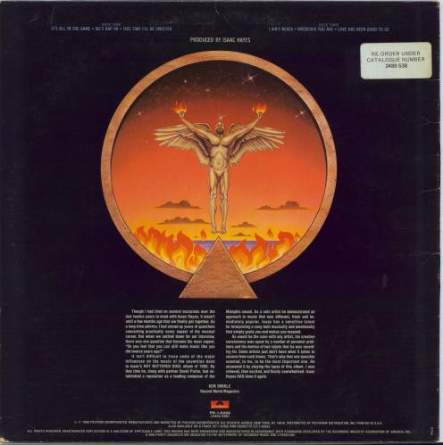 Isaac Hayes And Once Again - 2nd vinyl LP album (LP record) UK IHYLPAN776787