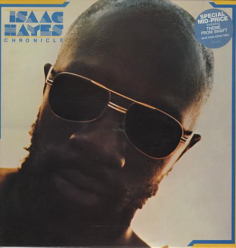 Isaac Hayes Chronicle - stickered vinyl LP album (LP record) UK IHYLPCH337212