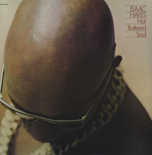 Isaac Hayes Hot Buttered Soul vinyl LP album (LP record) US IHYLPHO432287