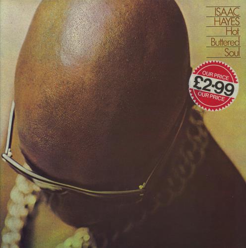 Isaac Hayes Hot Buttered Soul vinyl LP album (LP record) UK IHYLPHO724931