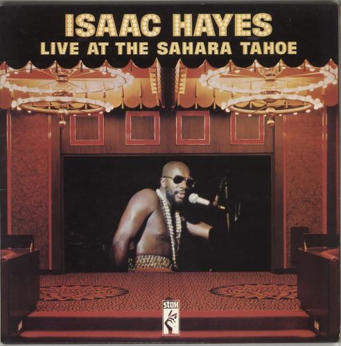 Isaac Hayes Live At The Sahara Tahoe 2-LP vinyl record set (Double LP Album) UK IHY2LLI724868