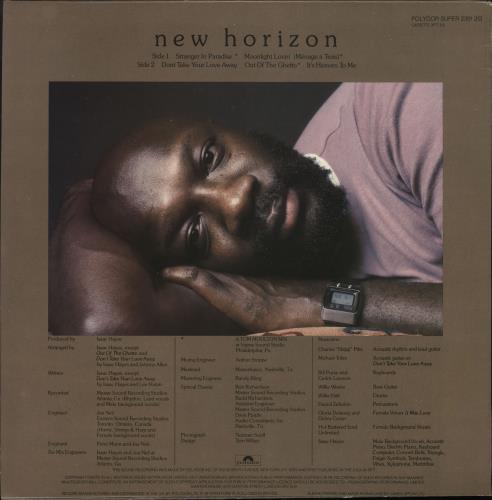 Isaac Hayes New Horizon vinyl LP album (LP record) UK IHYLPNE724600