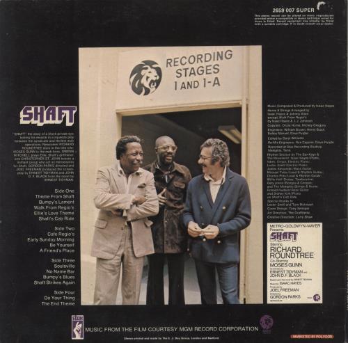 Isaac Hayes Shaft - EX 2-LP vinyl record set (Double LP Album) UK IHY2LSH665830