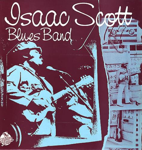 Isaac Scott Blues Band vinyl LP album (LP record) UK IS5LPBL348331
