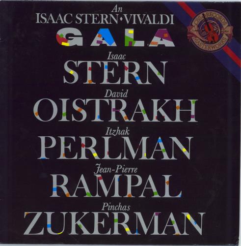 Isaac Stern An Isaac Stern Vivaldi Gala vinyl LP album (LP record) UK IUPLPAN776931