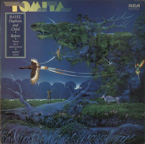Isao Tomita Daphnis And Chlo� + insert vinyl LP album (LP record) UK TMTLPDA491284
