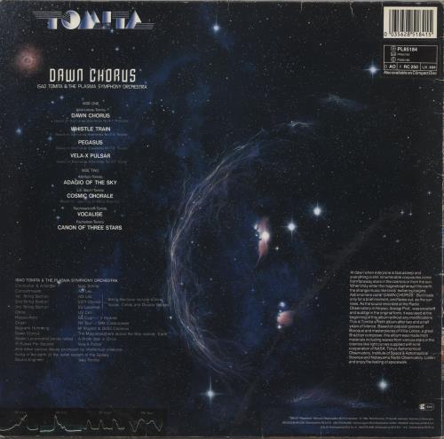 Isao Tomita Dawn Chorus vinyl LP album (LP record) German TMTLPDA494965