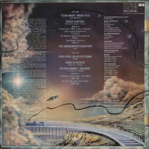 Isao Tomita Kosmos vinyl LP album (LP record) UK TMTLPKO348213