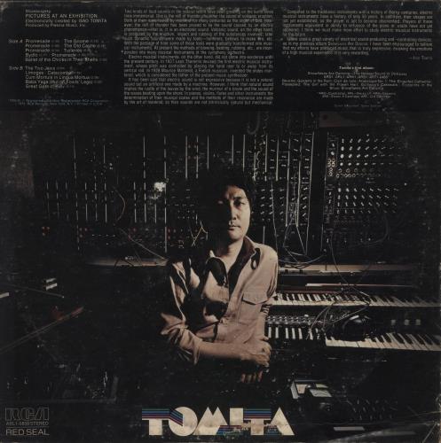 Isao Tomita Pictures At An Exhibition vinyl LP album (LP record) US TMTLPPI868752
