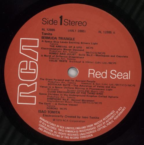 Isao Tomita The Bermuda Triangle vinyl LP album (LP record) UK TMTLPTH77984