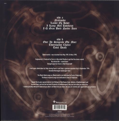 Isengard H�stm�rke vinyl LP album (LP record) UK QSGLPHS867847