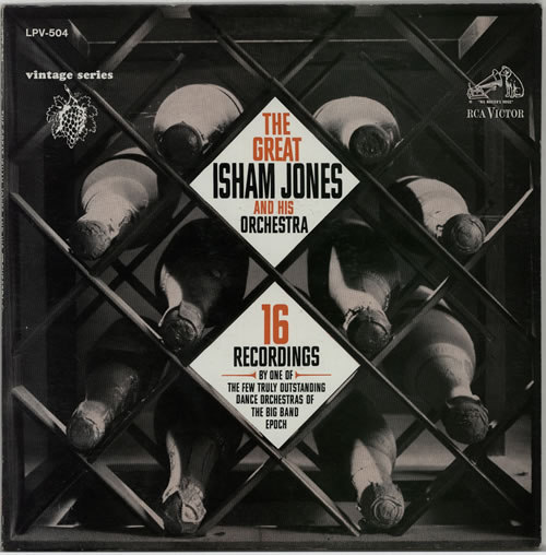 Isham Jones The Great Isham Jones And His Orchestra vinyl LP album (LP record) US IUILPTH616273