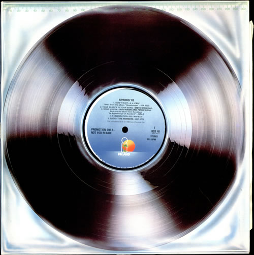Island Records Spring '82 vinyl LP album (LP record) UK ISDLPSP508646