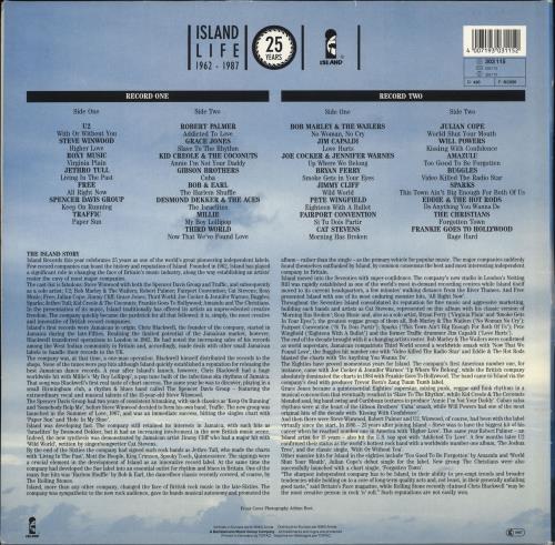 Island Records The Island Story 2-LP vinyl record set (Double LP Album) German ISD2LTH707239