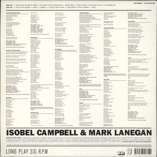 Isobel Campbell Hawk 2-LP vinyl record set (Double LP Album) UK IA-2LHA527403