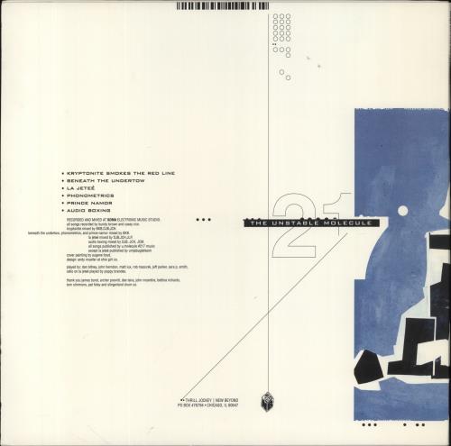 Isotope 217 The Unstable Molecule vinyl LP album (LP record) US 8ZOLPTH861654